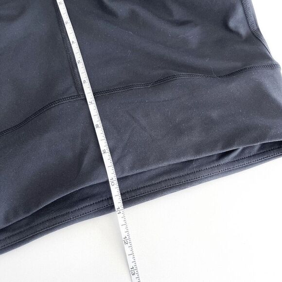 NWOT Carly Jean Los Angeles Womens Mid-Rise Split hole Legging Black Large - Picture 5 of 11